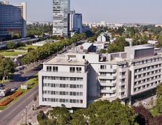 ARCOTEL Kaiserwasser Luftbild des ARCOTEL Kaiserwasser