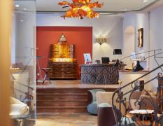 Hotel und Villa Auersperg Salzburg Lounge und Rezeption des Hotels und Villa Auersperg Salzburg