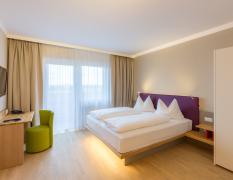 Beispiel eines Doppelzimmers im Thermenhotel ALL IN RED