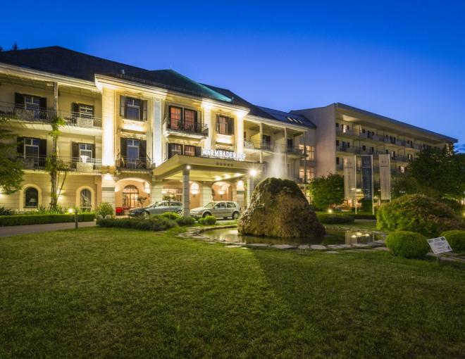 Aussenansicht des Hotels Warmbaderhof